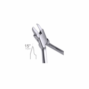 2433-Pin & Ligature Cutter, Narrow Tip at 15° Angled