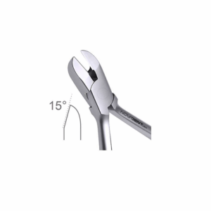 2437-Ortho hard Wire Cutter at 15° Angled