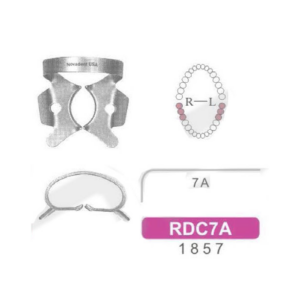 1857-Rubber Dam Clamp No. 7A