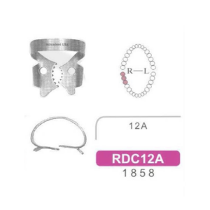 1858-Rubber Dam Clamp No. 12A