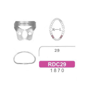 1870-Rubber Dam Clamp No. 29