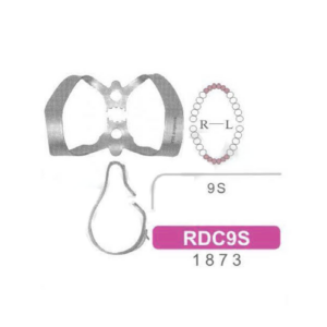 1873-Rubber Dam Clamp No. 9S