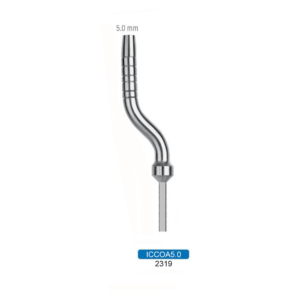 2319-Tapered Concave Osteotome 5.0mm, Angled