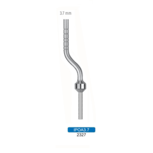 2327-Bone Pusher Osteotome 3.7mm, Angled