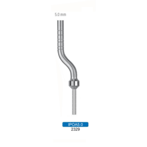 2329-Bone Pusher Osteotome 5.0mm, Angled