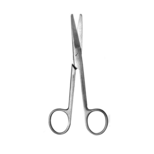 4737-SCISSORS - 3 Mayo Curved/Blunt 14.5cm/5-3/4"