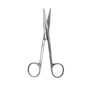 4738-SCISSORS - 4 Mayo Curved/Blunt 14.5cm/5-3/4"