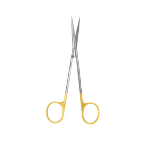 4807-TUNGUSTON CARBIDE TIPPED SCISSORS - Metzenbaum Straight / Pointed 14.5cm/5 1/2 "