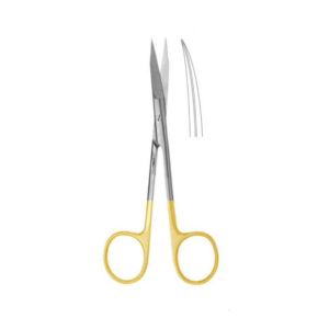 4811-SCISSORS - Goldman-Fox Curved 13cm/5", TC