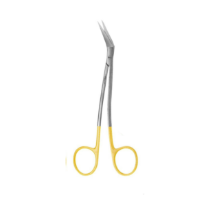 4816-SCISSORS - Locklin Curved Handle 16.5cm/6 1/2 ", TC