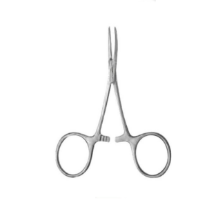 5031-HEMOSTATIC FORCEPS - Hartman Curved 10cm/4"