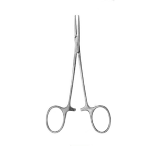 5034-HEMOSTATIC FORCEPS - No.5 -1x2 Teeth Straight 12.5cm/5"