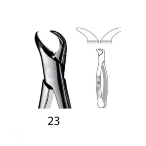5464-EXTRACTION FORCEPS - 23 Cowhorn